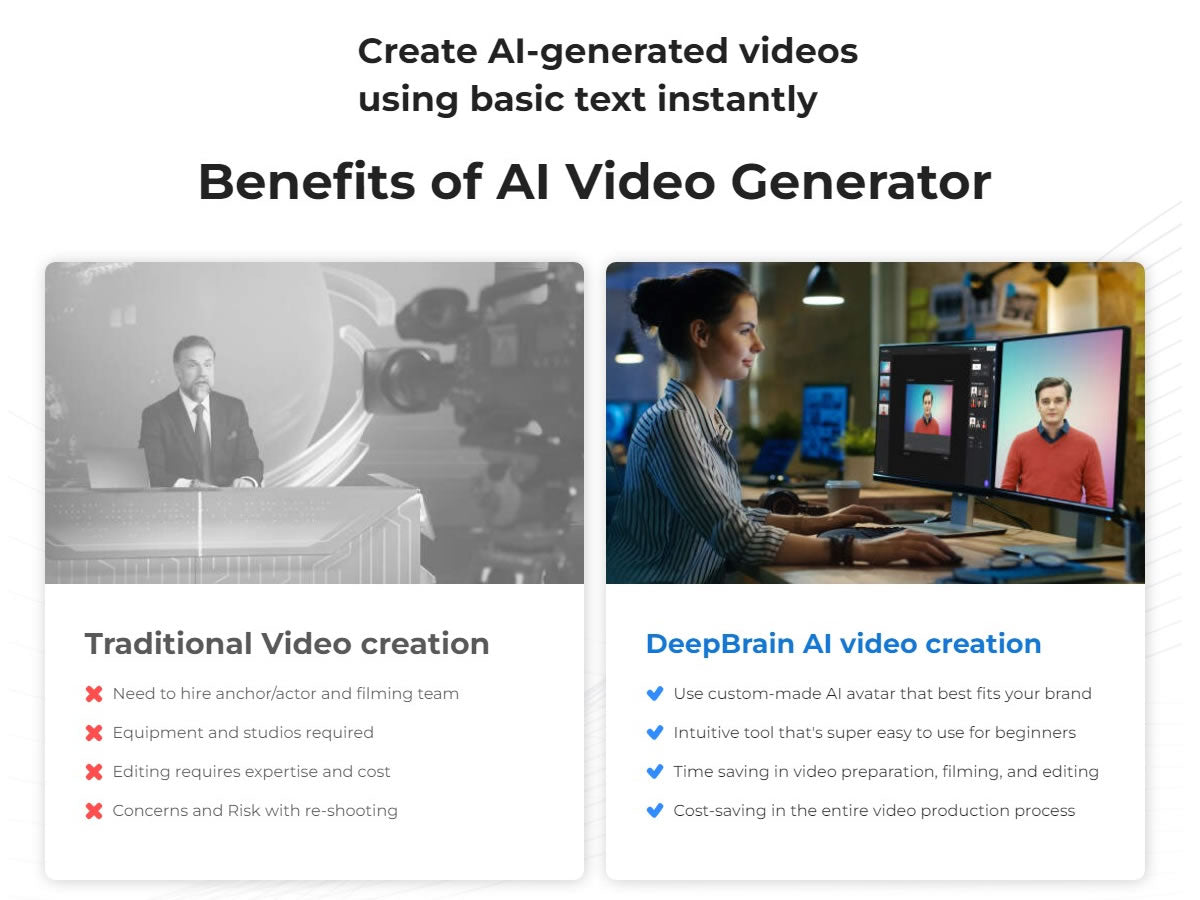 DeepBrain Ai Studio