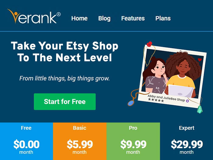 Erank for Etsy