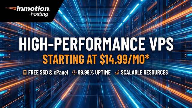 InMotion Hosting VPS